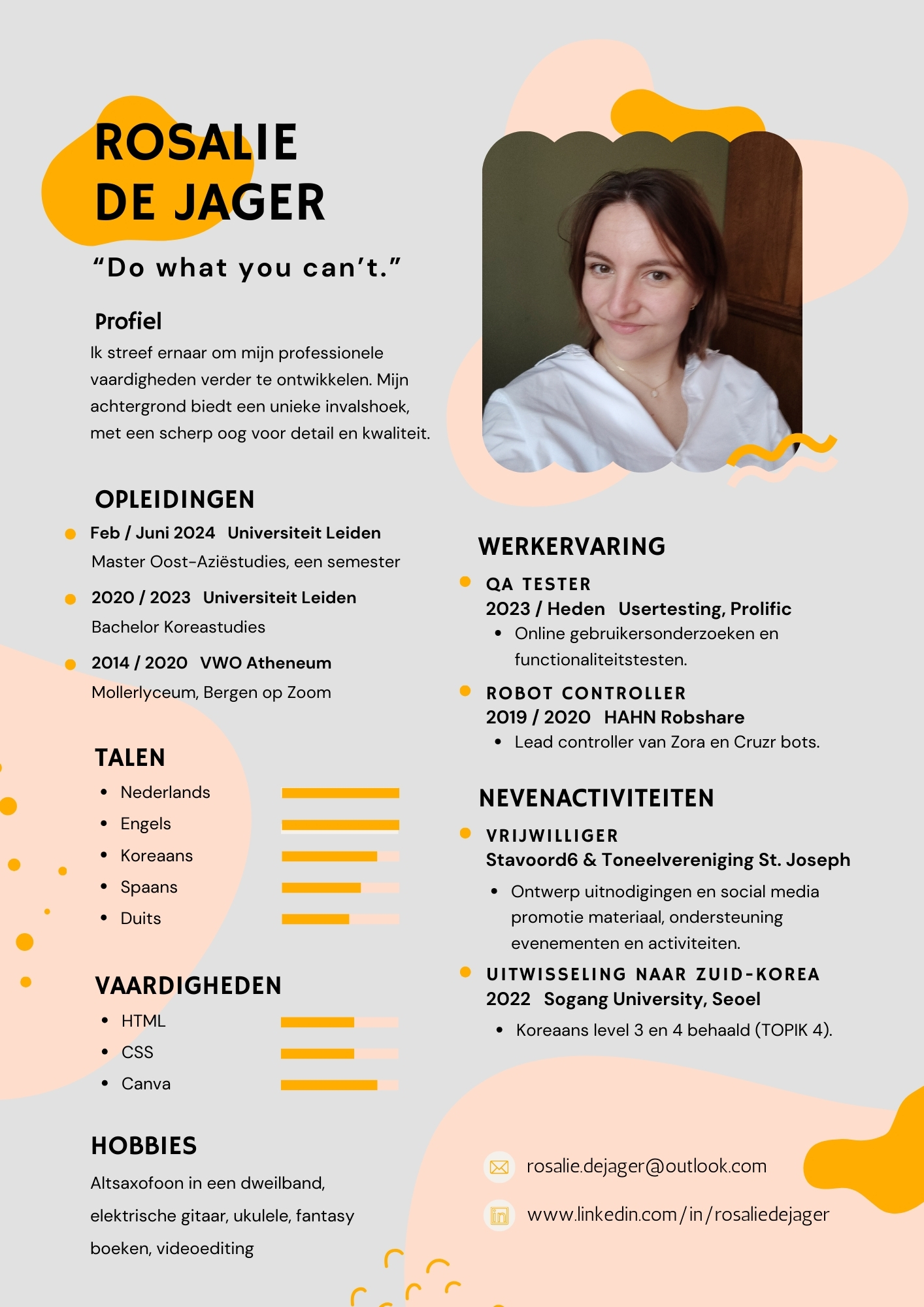 Dutch Resume